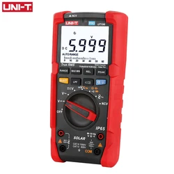 UNI-T multimetro digitale UT196 1500V AC DC voltmetro vero RMS condensatore Tester frequenza Meter Peak Hold IP65