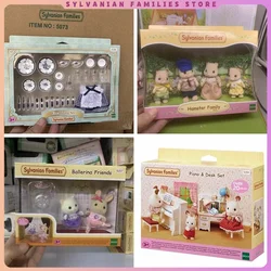 Sylvanian Families Dollhouse Furniture Set Miniature Simulation Dolls Accessories DIY Toys Girls