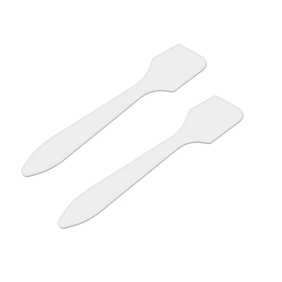 

Mini Cosmetic Mask Spatula Curved Scoop Eye Cream Stick Make Up Apply heat dissipating silicone thermal paste scraper