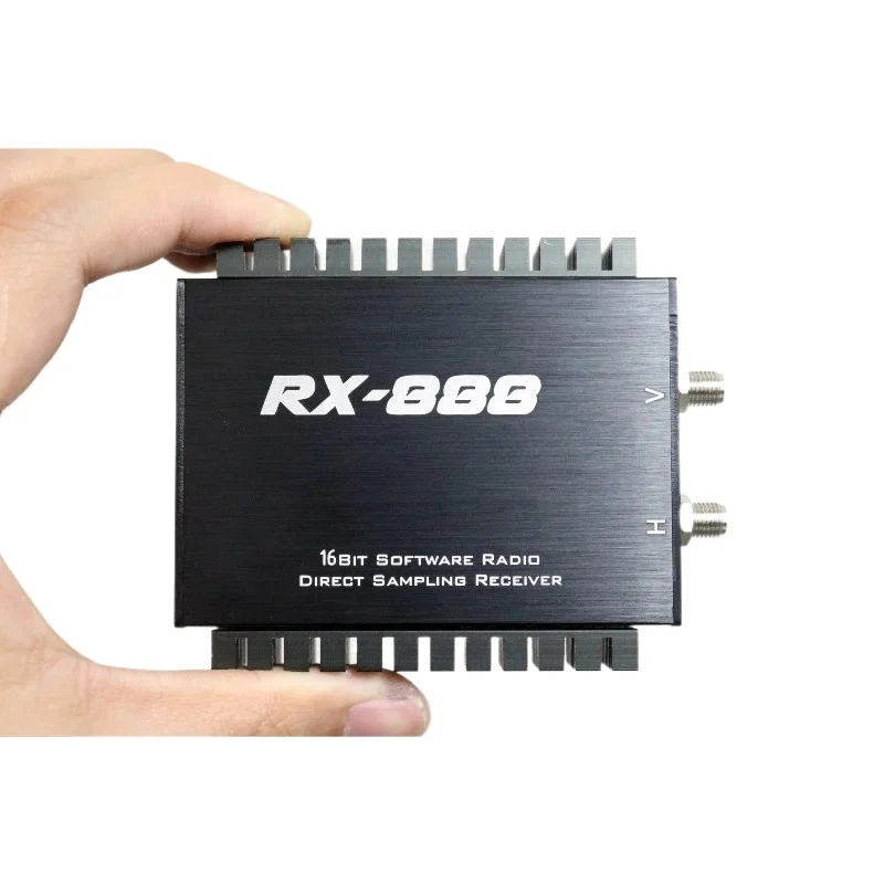 RX-888 MKII Portable Signal Acquisition Module 16Bit LTC2208 Direct Sampling Chip R828D High Precision Oscillator Circuit Board