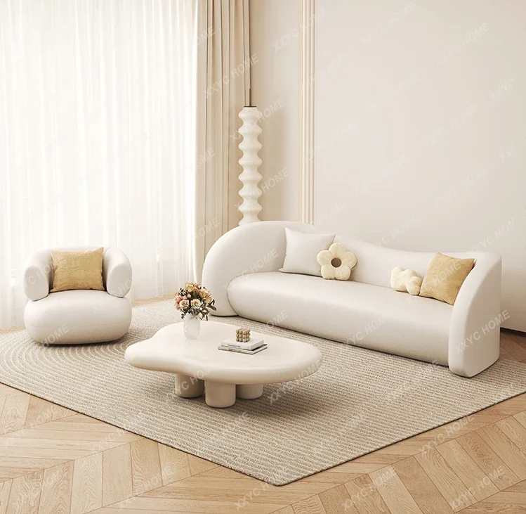 

Leather Sofa Arc Living Room Home Simple Clothing Store home furniture luxury modern sofa furniture living room