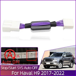 Para Great Wall Haval H9 2017-2021 sistema de arranque de parada automática apagado dispositivo de movimiento Sensor de Control enchufe de Cable apagado inteligente