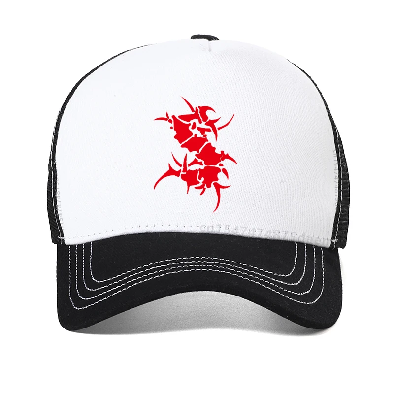 

rock SEPULTURA Logo cap men Metal Punk Baseball caps unisex wild Heavy metal band hat Summer Mesh breathable hats Garros