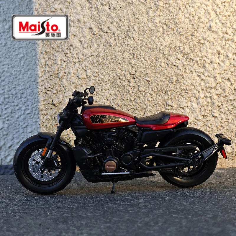

Maisto 1:12 Harley 2024, Sportster S, сплав, уличная гоночная модель мотоцикла, литая под давлением металлическая спортивная круизная модель мотоцикла, подарок для детей