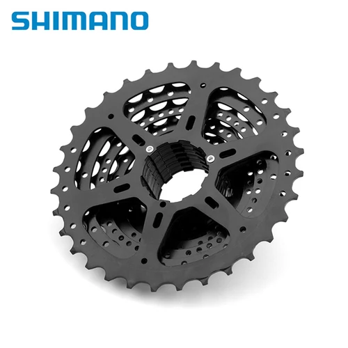 Imagen 2 del producto Shimano Cassette de 8 velocidades CS-HG31-8 piñón de Cassette de volante CS-HG31 8S 8V 11-32T 11-34T cadenas de bicicleta de montaña MTB 32T 34T