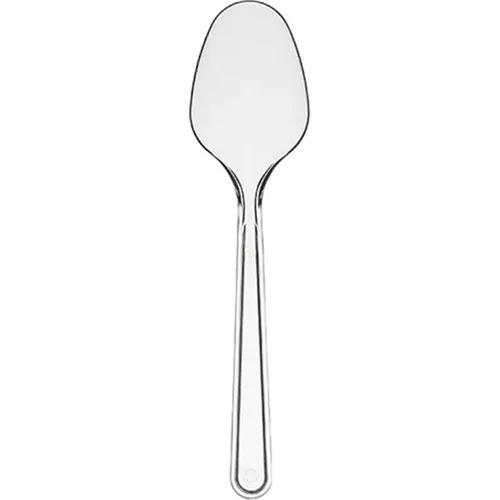 Niceplast Nice Lux Plastic Spoon Transparent 100 Pcs