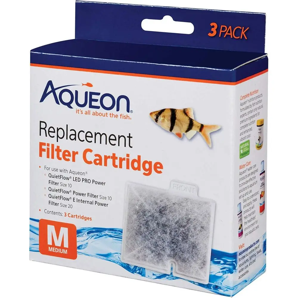 

Medium Filter Cartridges Replacement Pack of 3