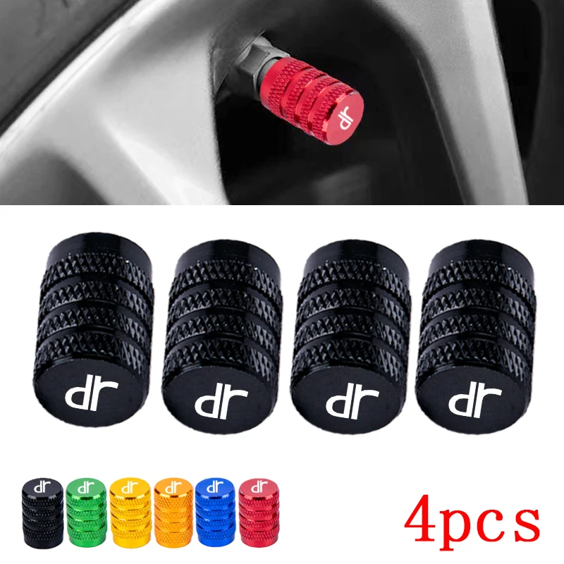 4 Uds. Tapas de válvula de neumático de rueda de coche cubiertas de vástago de neumático Airdust impermeable para DR DR4 DR5 DR6 DR CityCross CityVan 4 5 F35 CW20 SW21
