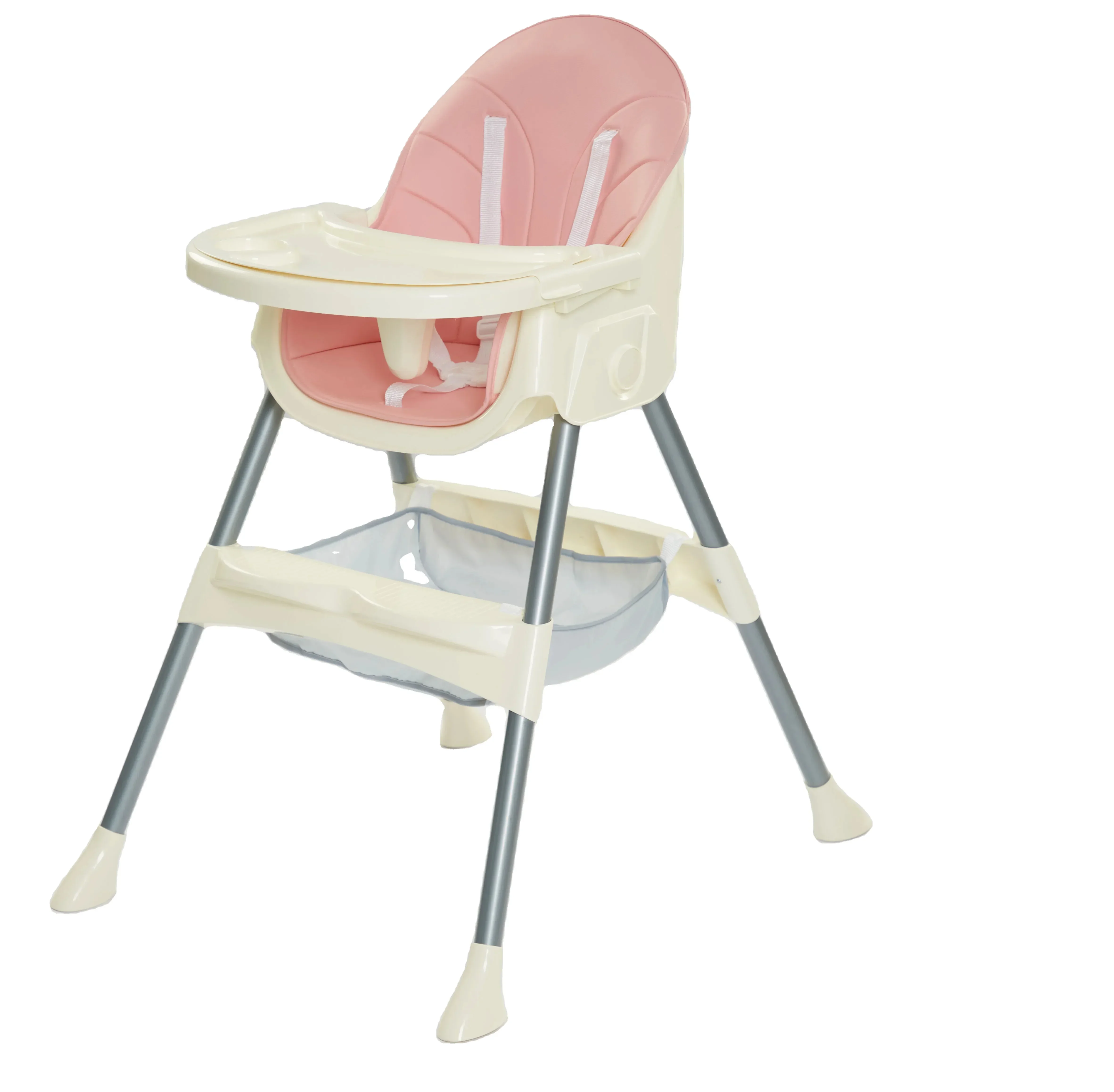 Best Selling Multifunction Portable Plastic Kids Dining Children High Chair Adjustable Baby Dining Chair With Feeding Trays