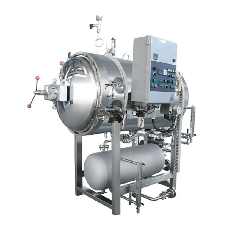 High Pressure Food Processing Retort / Horizontal Steam Sterilizer / Autoclave