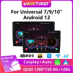 7 9 10 Inch Car Radio QLED Android Auto Carplay Universal Car Stereo Multimedia Player For Volkswagen Nissan Hyundai Kia Toyota