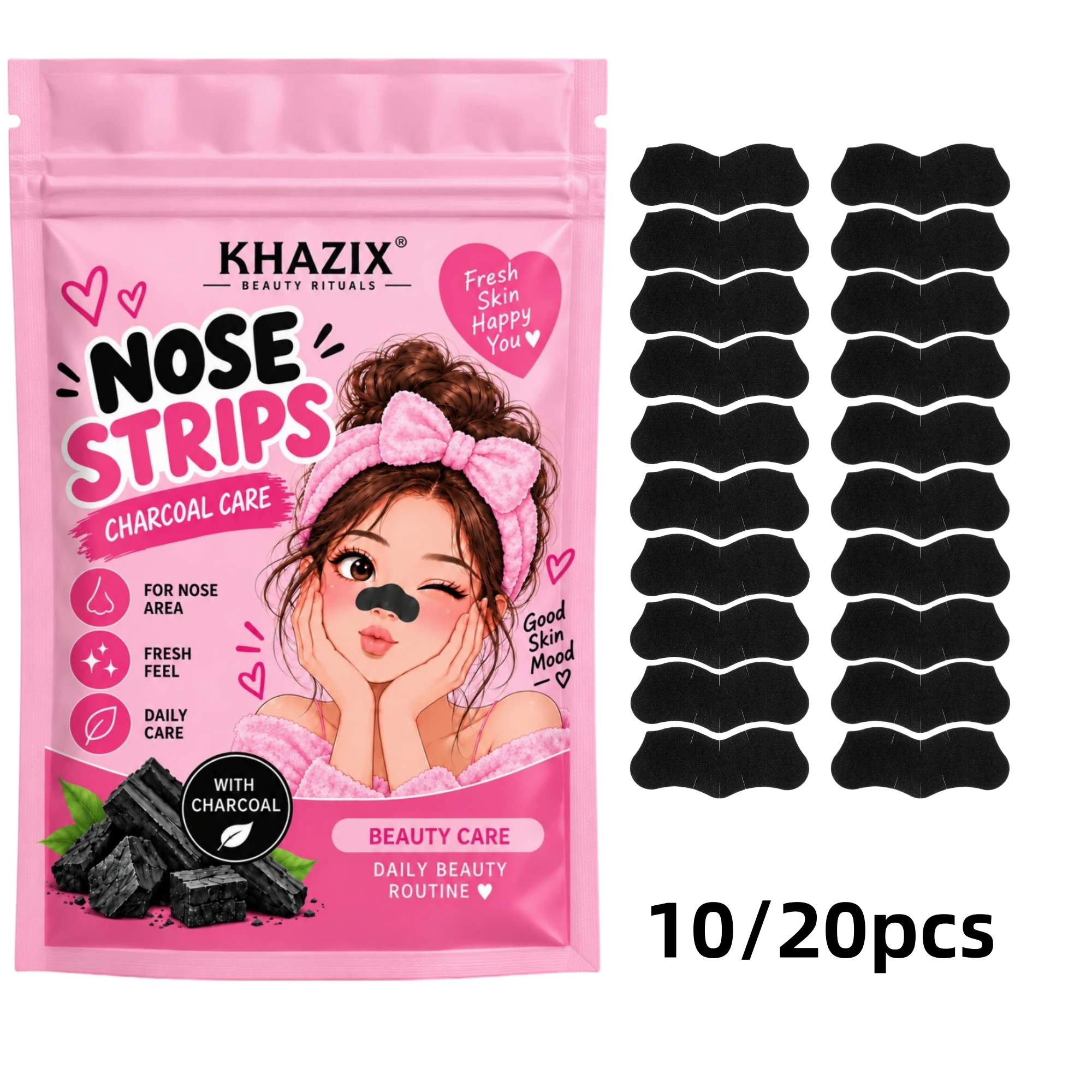 10/20pcs Blackhead Nose Strips