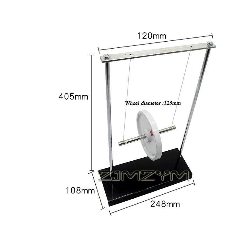 Maxwell Rolling Pendulum to Demonstrate The Conversion of Kinetic Energy And Potential Energy Physics Teaching AIDS