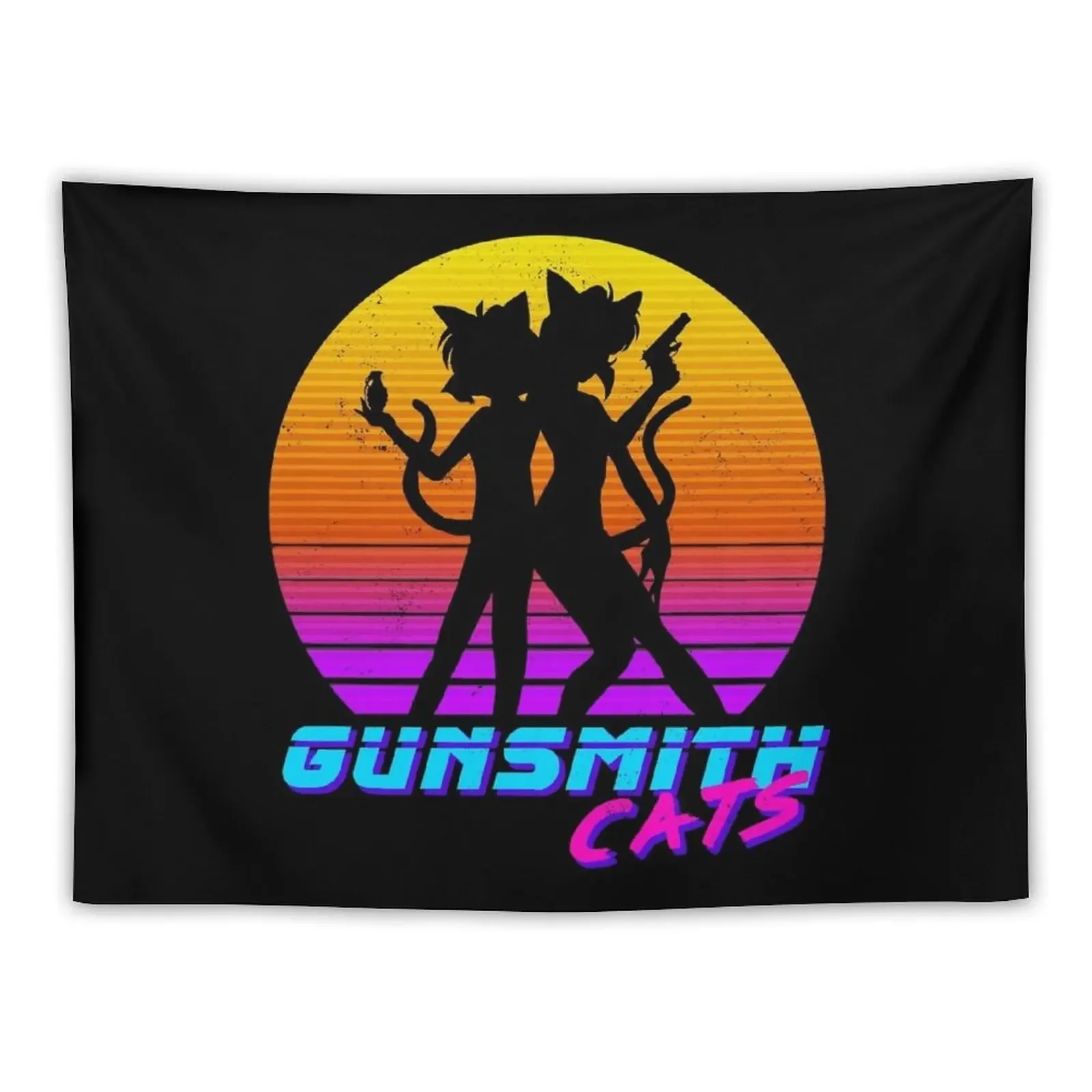 

Neon Gunsmiths Tapestry Wallpaper Bedroom Room Decorations Aesthetic Things To The Room Tapestry