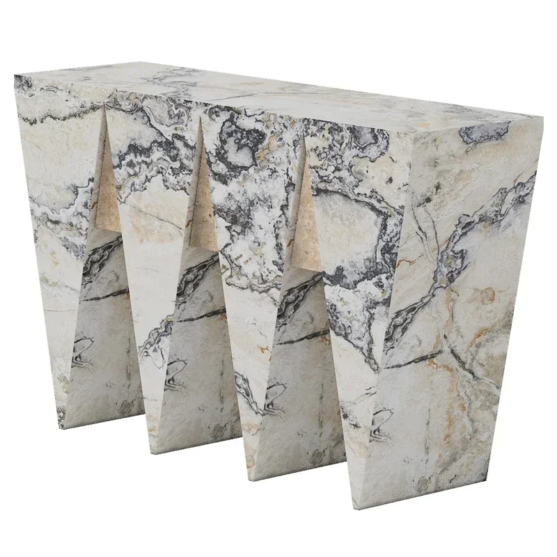 

Входной шкаф, роскошный каменный мраморный входной столик