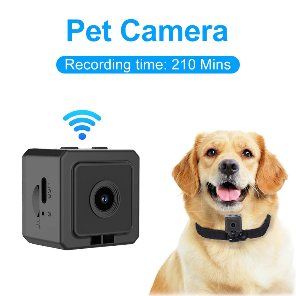 

Pet Camera with 1080p HD Video & Night Vision Wi-Fi Motion Detection The Pet Camera That Tracks Your Pet's Activity & Sleep