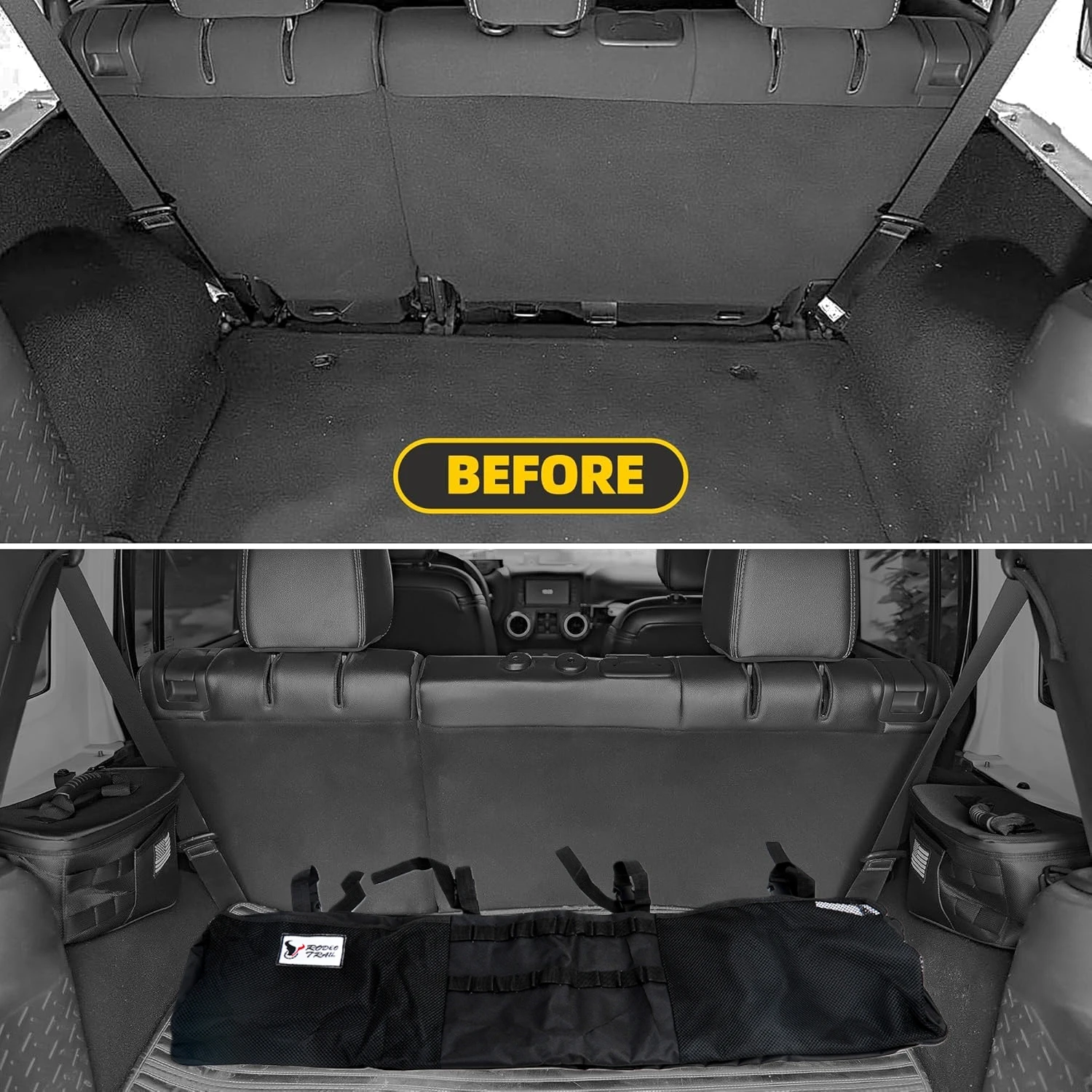 

Утолщенная 200D ткань Оксфорд, сумка-органайзер для хранения, совместимая с Jeep Wrangler LJ TJ JK JL Gladiator JT