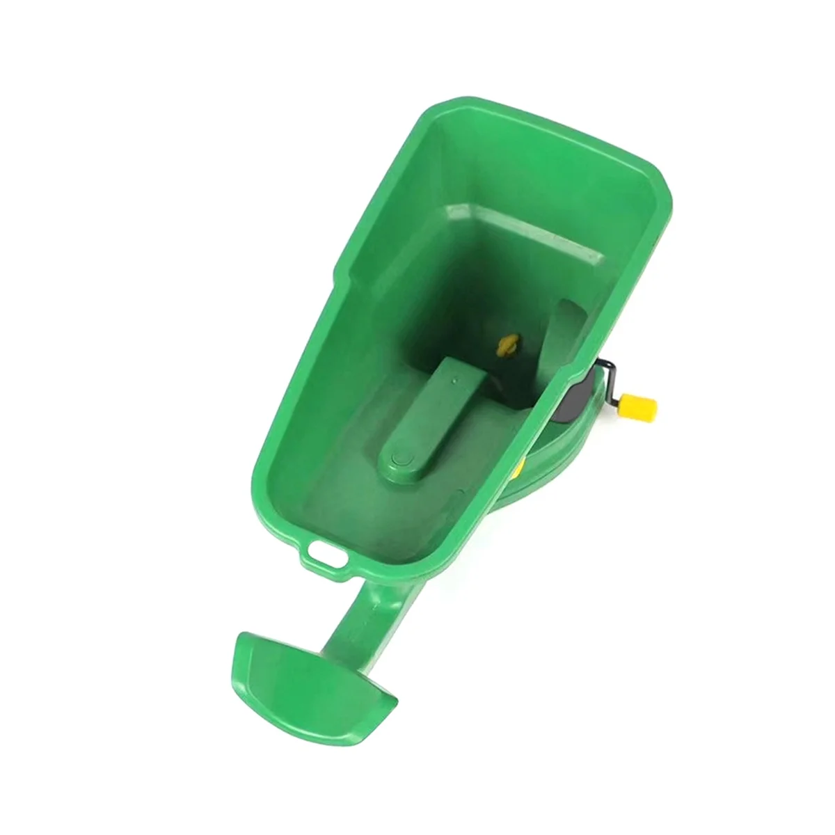 Gardener Hand-Held Seed Spreader 1.5L 5Gear Energy Saving Portable Spreader Lawn Hand Powered Spreader Hand Crank Seeder