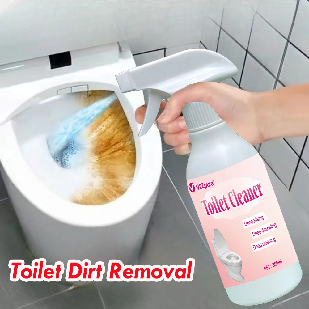Toilet Cleaner Efficient Removing Urinary Scale Eliminate Odors Restoring Toilet Shine Decontamination Descaling &Cleaning Agent