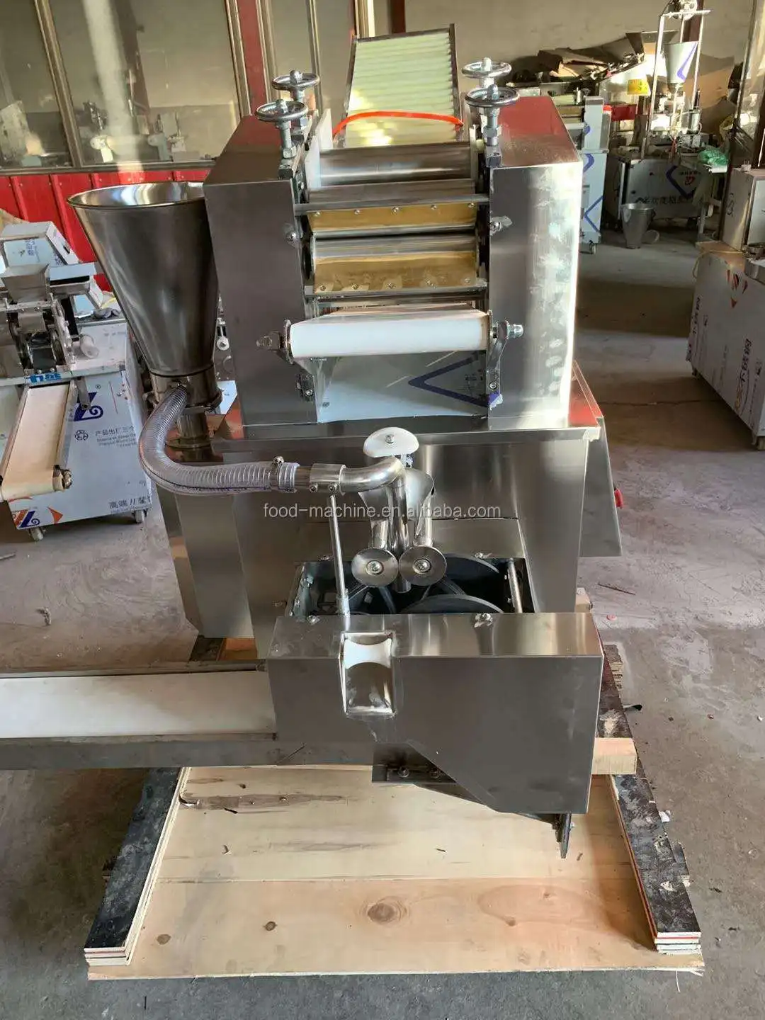 Mesin Pembuat Ravioli Samosa Tortilla Dumpling Multifungsi Otomatis Penuh dari Baja Tahan Karat