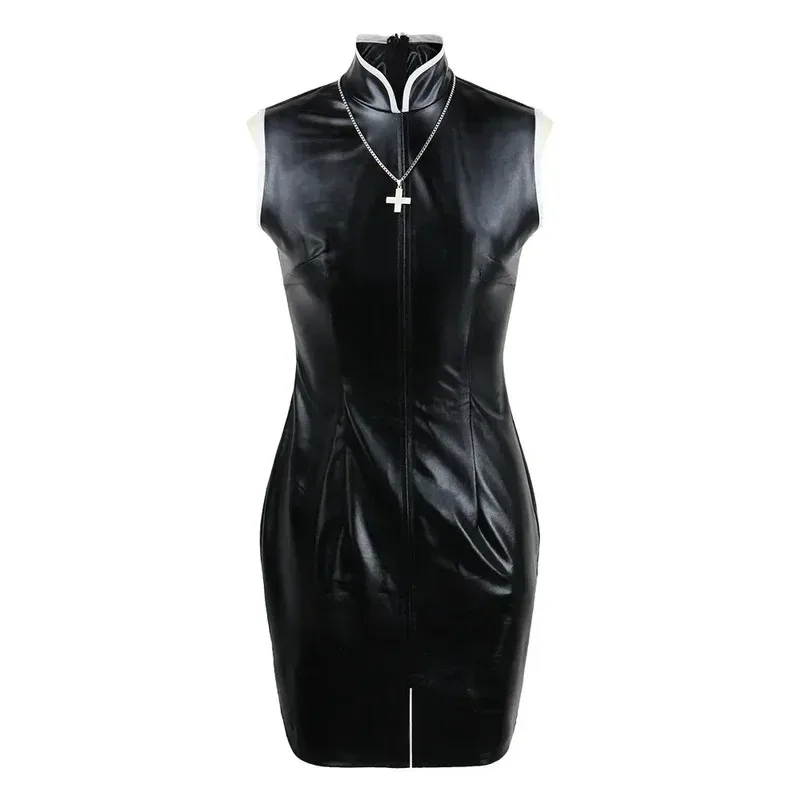 

Anime Eva Jacket Dress Sexy Women Suit Katsuragi Wig Boots Cosplay Misato Costume Plus Size