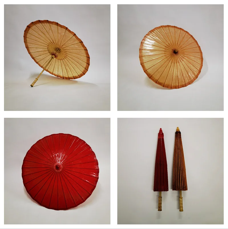 

Аутентичный зонт из масляной бумаги Ханчжоу, красный, коричневый, декоративный зонт для свадьбы, горячий горшок, ресторан, потолочное украшение, танцевальное украшение...