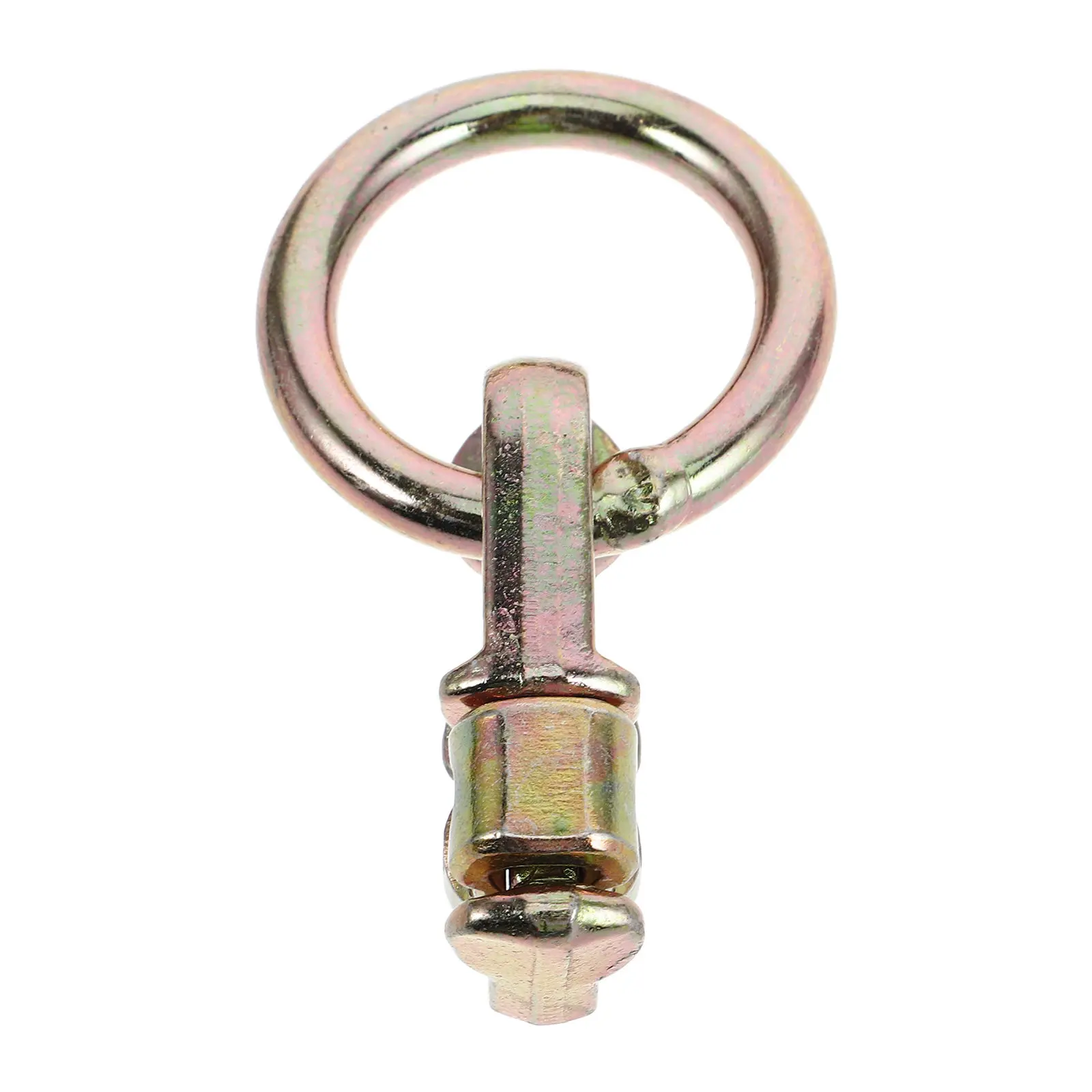 

Heavy Duty Truck Track Mount Vertical Tie Down Cargo Lashing Ring Hook Secure Trailer Tie Down Rails O-Ring Anchor Points