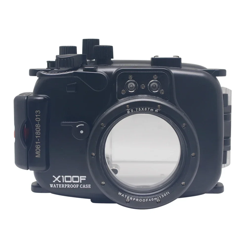 

Mcoplus X-100F 40m/130ft camera waterproof underwater Housing case Bag for film X100F camera