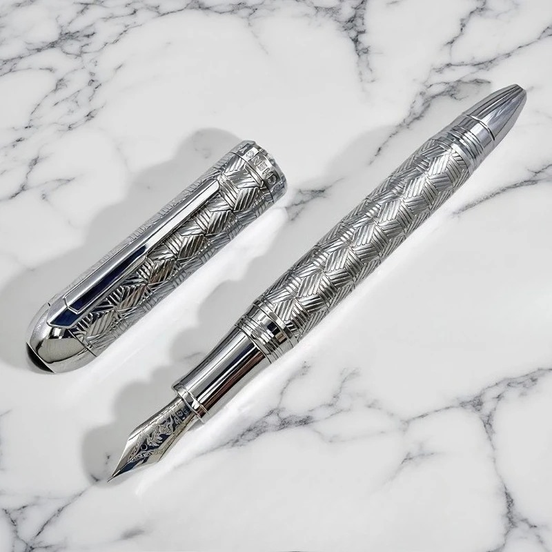 Low Discount Stainless Steel PENCHEN Fountain Pens for Students Comfortable Grip School Office Writing Ergonomic Fountain Pen