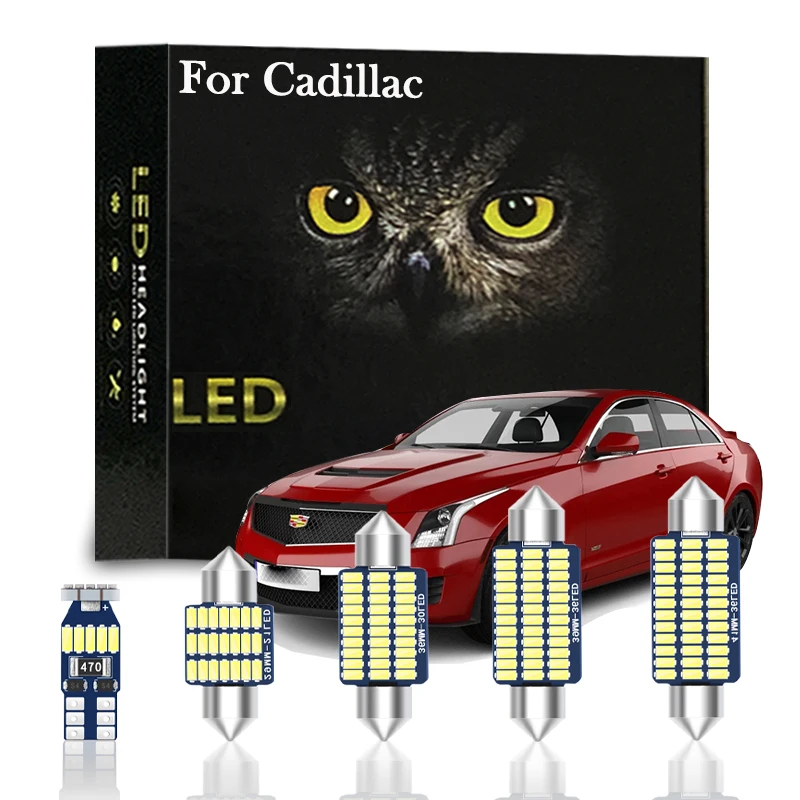 

Canbus LED Interior Light For Cadillac ATS CTS STS XTS DTS SRX XLR Escalade Seville Eldorado DeVille Catera Accessories