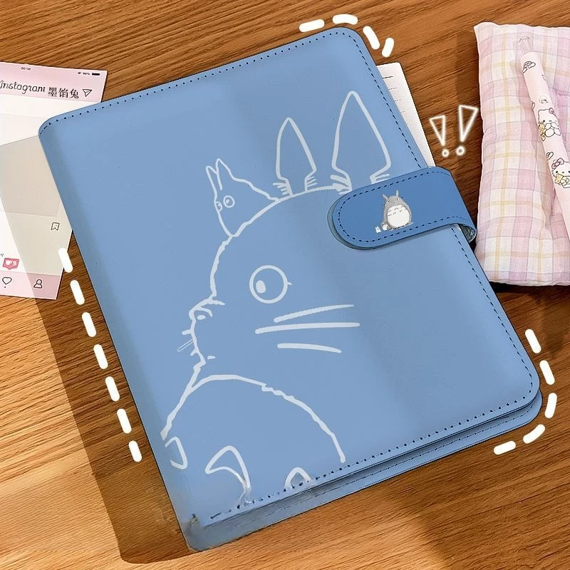 My Neighbor Totoro Thickened A5 Journal Notebook Magnetic Closure Diary Planner Hand Account Book Large Capacity Writing Notepad