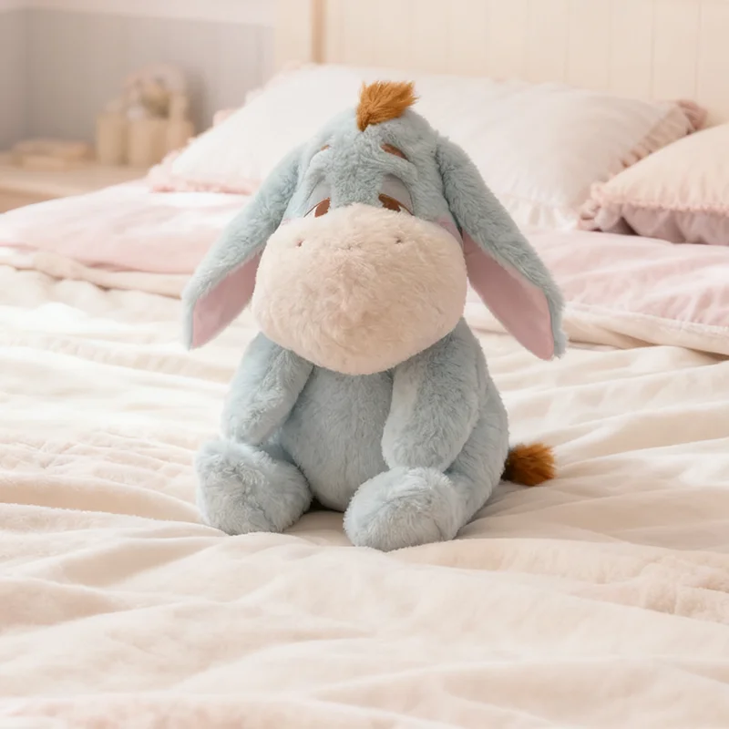 

Плюшевая подушка для объятий Eeyore, милая плюшевая игрушка, мультяшная плюшевая подушка для объятий, домашние украшения, подарок на день рождения, Рождественский подарок