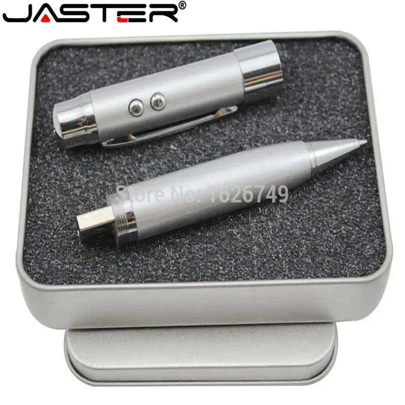 Magic Pen USB flash drive 128GB Mini Metal Custom LOGO Pendrive 64GB 32GB USB 2.0 Gifts Cle USB Pen Drive Over 10pcs Free Logo