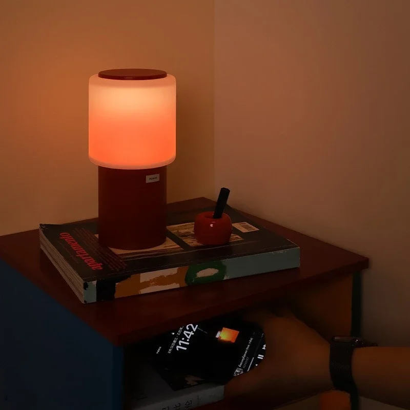 New Sunset Lamp Bedroom Desktop LED Ambient Light Creative USB Rechargeable Sunset Night Light