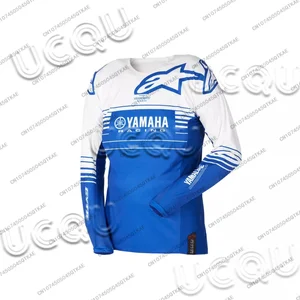 Yamaha amigny-mavi ve beyazın mx / off road gömleği, yeni erkek ve kadın çabuk kuruyan üstler, off-road, motosiklet sürme kıyafetleri üstte spor 8 en çok satılan, yamaha'nın kıyafet kodu-no. 6