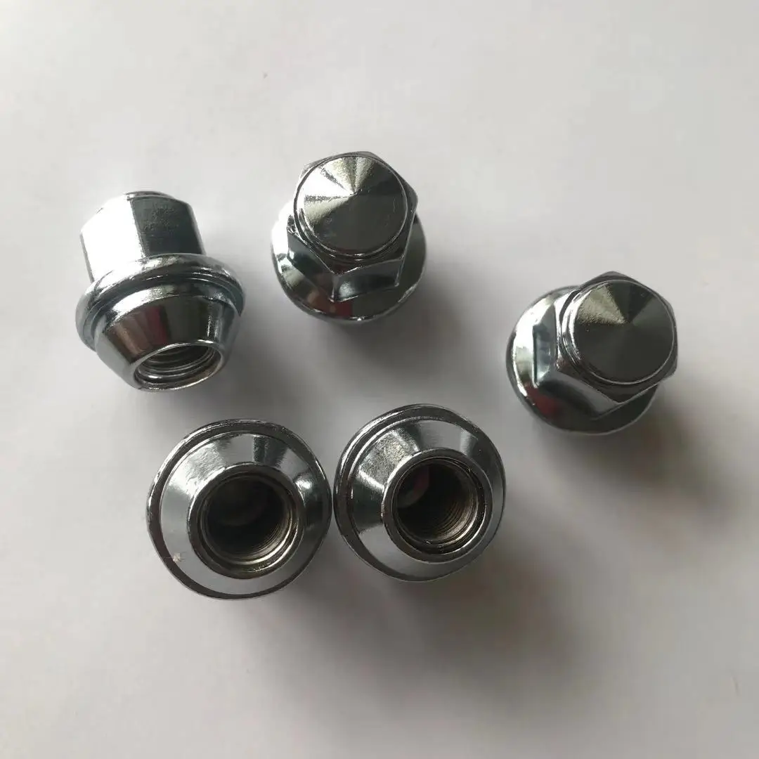 Lot De 16 Écrous De Roue M12x1.5 Conique 60° 19/21mm Pour BMW Chevrolet Ford Mazda - Chromés Résistants