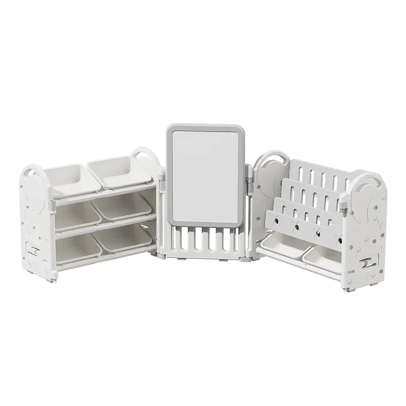 

Toy Drawing Board Multi-layer Large-capacity Household Living Room Against The Wall Baby Combination Storage Rack