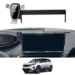 Car Phone Holder for Peugeot 5008 2021-2023 GPS Bracket Navigation Stand Auto Accessories