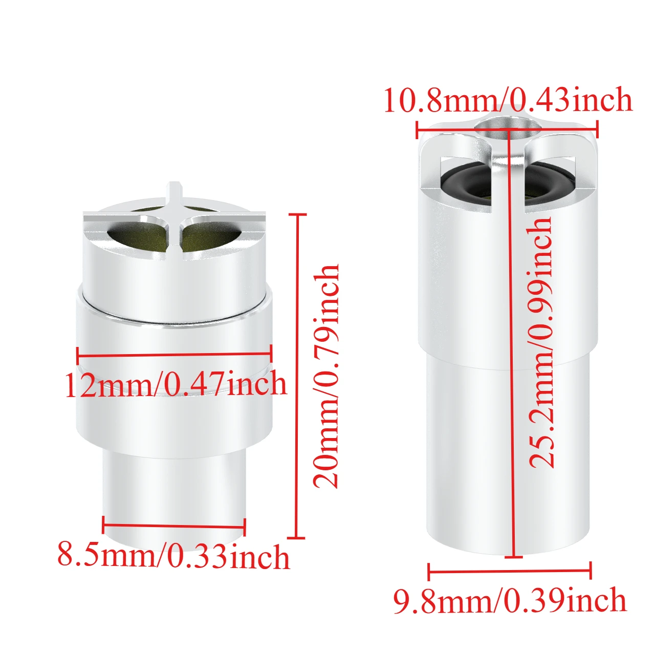 Aluminum One-Way Automatic Drain Valve for RC Boat - Water Outlet Nozzle for Nitro/Methanol/Brushless Electric Models