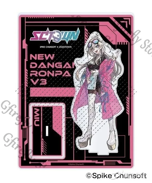 Danganronpa акриловая стоячая тарелка колеги украшения Kaede Akamatsu аниме шоу полка Kokichi Oma 15 см индикационная доска