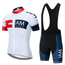 2024 Mountain Bike IAM Jersey Cycling Clothes Clothing Mens Sets Summer Uniform Men Set Mtb Tricuta Man Men's Road Shorts