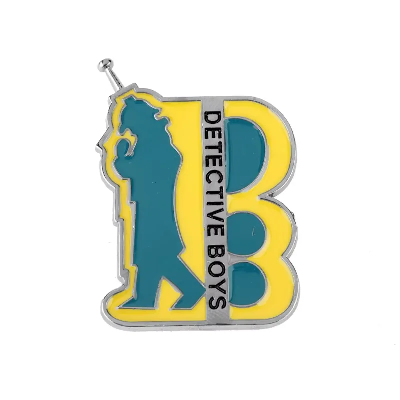 アニメ漫画名探偵コナンエナメルピンコスプレブローチバッジバックパック用ファッションジュエリーギフト