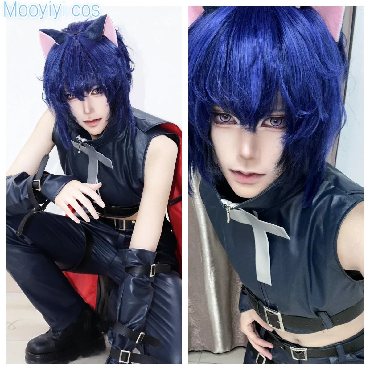 Nuevo disfraz de Cosplay Tsukiyomi Ikuto, cómic de juego de rol de Navidad y Halloween, personalizado, Mooyiyi, nueva garra de espuma EVA única gratis