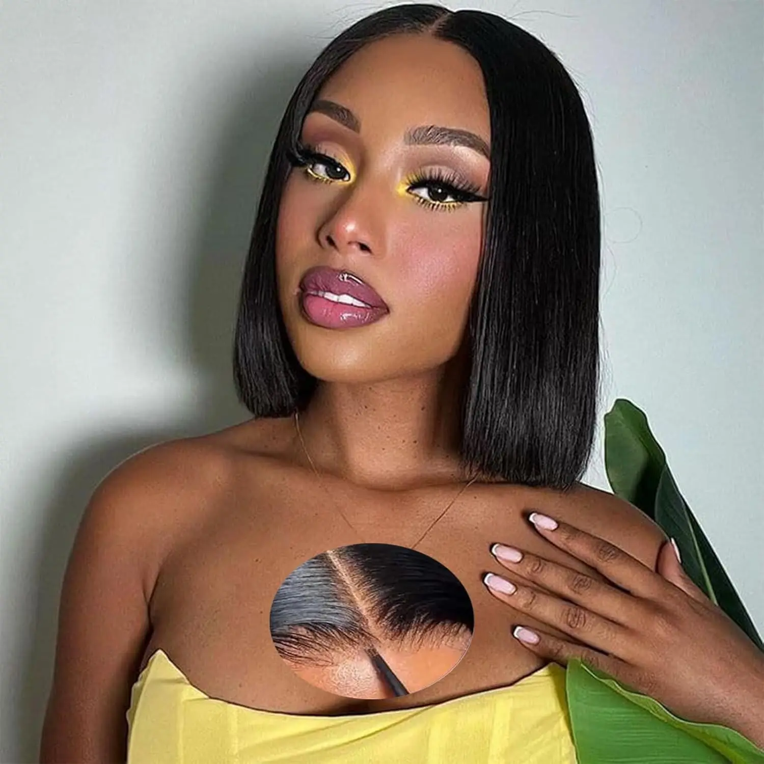 

Bob Wig Human Hair 180 Density Glueless Wigs Human Hair Pre Plucked Pre Cut Glueless Wigs Human Hair 7x5 Hd Lace Closure Wigs