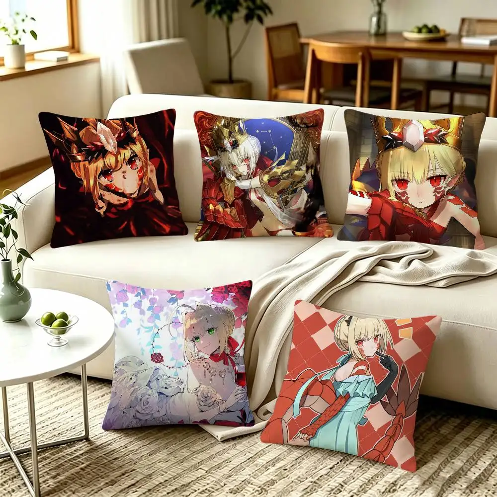 Nero Claudius Fate Grand Order FGO Beast VI Nero Home Sofa Cushion Covers and Aecorative Custom Pillow Covers