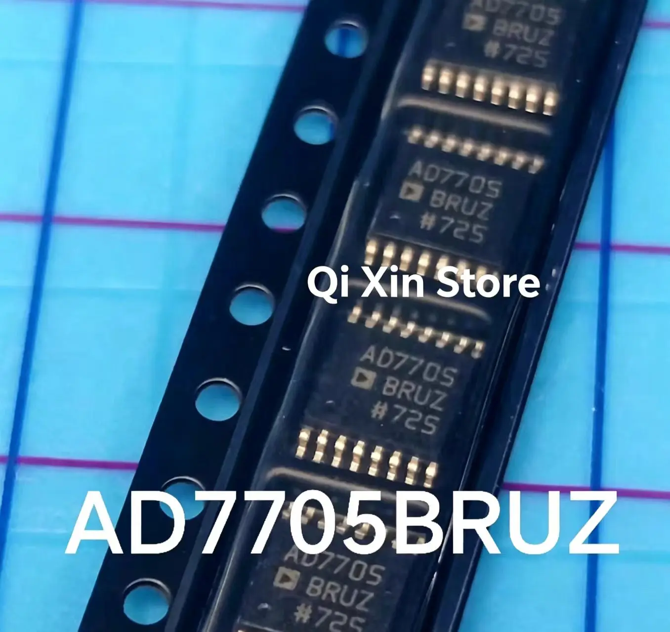 AD7705 AD7705BRUZ Brand-new 16-bit analog-to-digital converter in a TSSOP-16 package