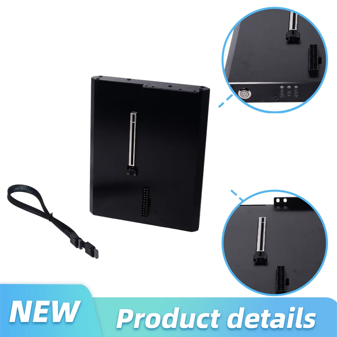 OCuLink eGPU PCIe 4.0 X4 SFF-8612 To X16 Graphics Dock External Open for RTX4090 RX7900xtx GPU Card Docking Station ATX SFX