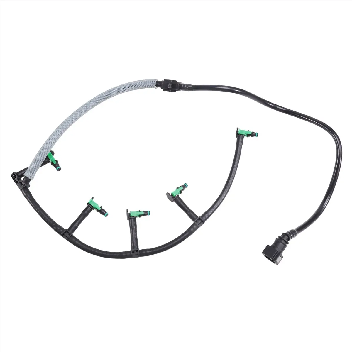 #02L Engine Return Oil Hose,BB3Q-9K022-BH Fuel Retun Line Tank Line Hose Pipe Injector Hose (plastic)