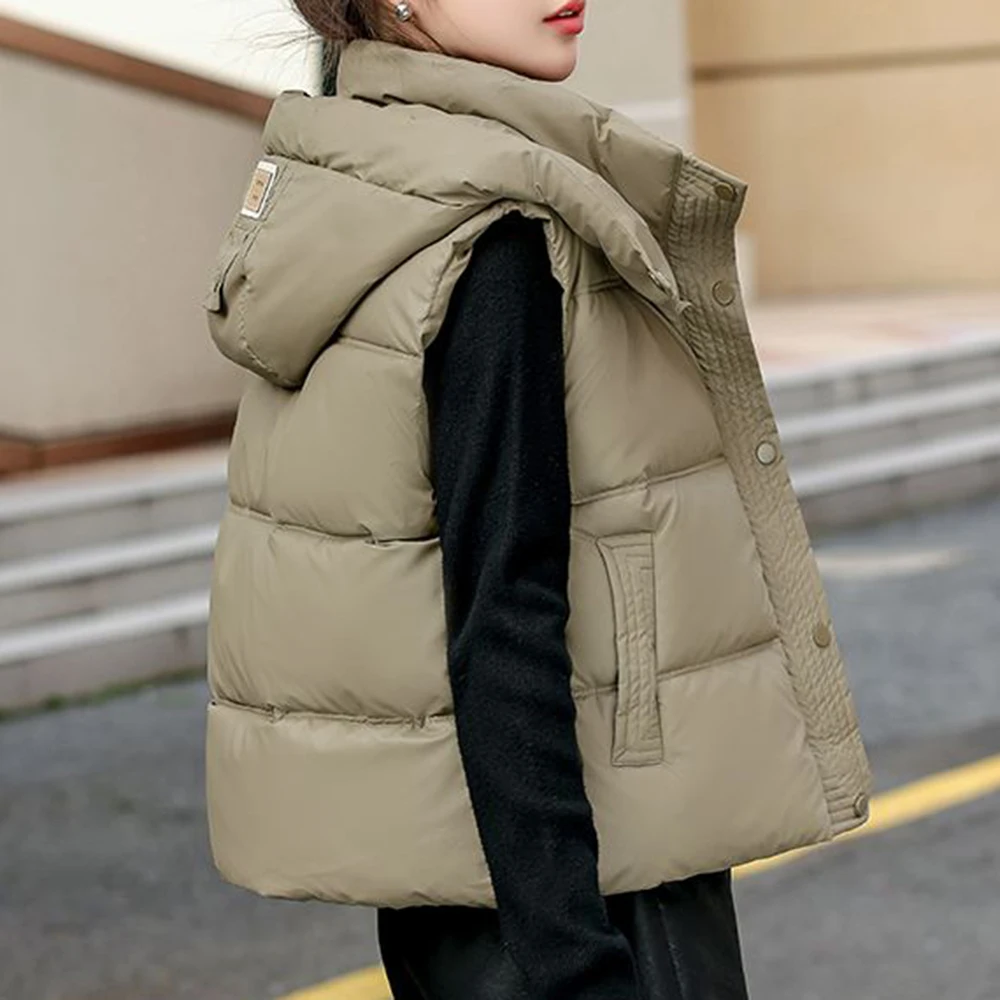 Vest women's short outer wear Korean autumn and winter coat women's design sense niche senior vest Internet celebrity explosion