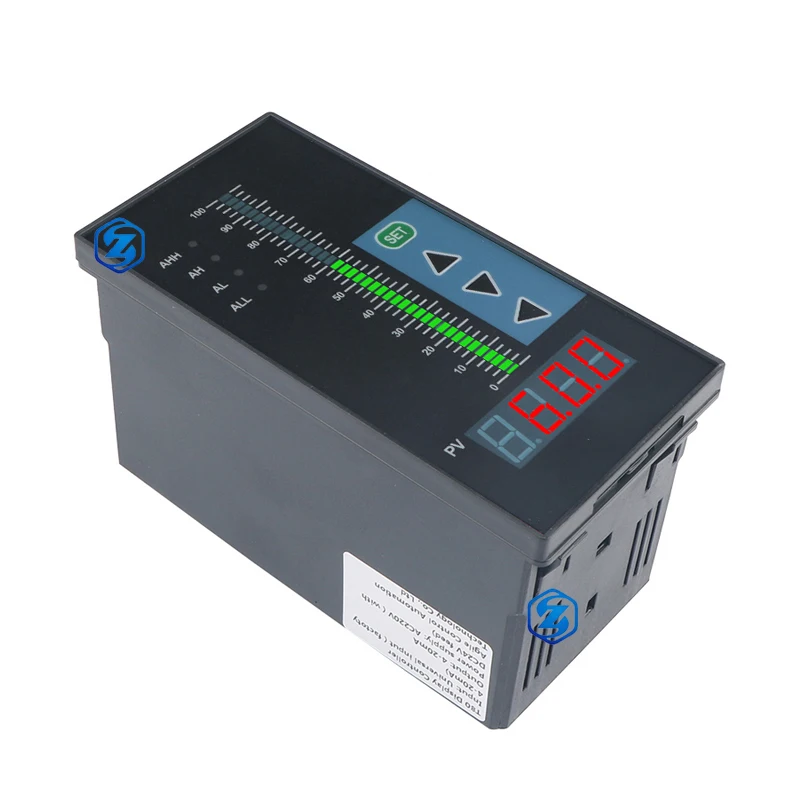 4 relay Water Tank Level Indicator Intelligent Digital Display 4-20mA Output Liquid Level Meter Controller AC220V Power